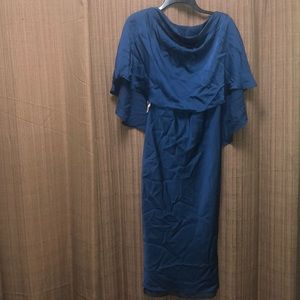 Fame & Partners Navy Blue Dress